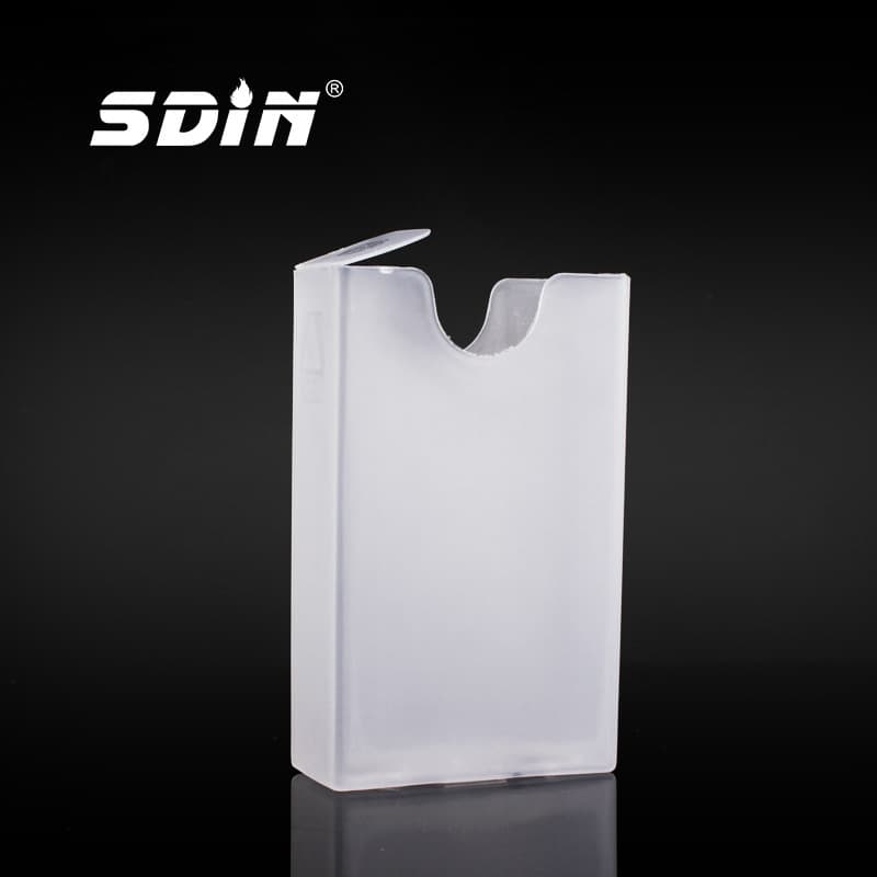 Plastic cigarette case, 20 pieces, Birthday gift, with your logo imprint 6