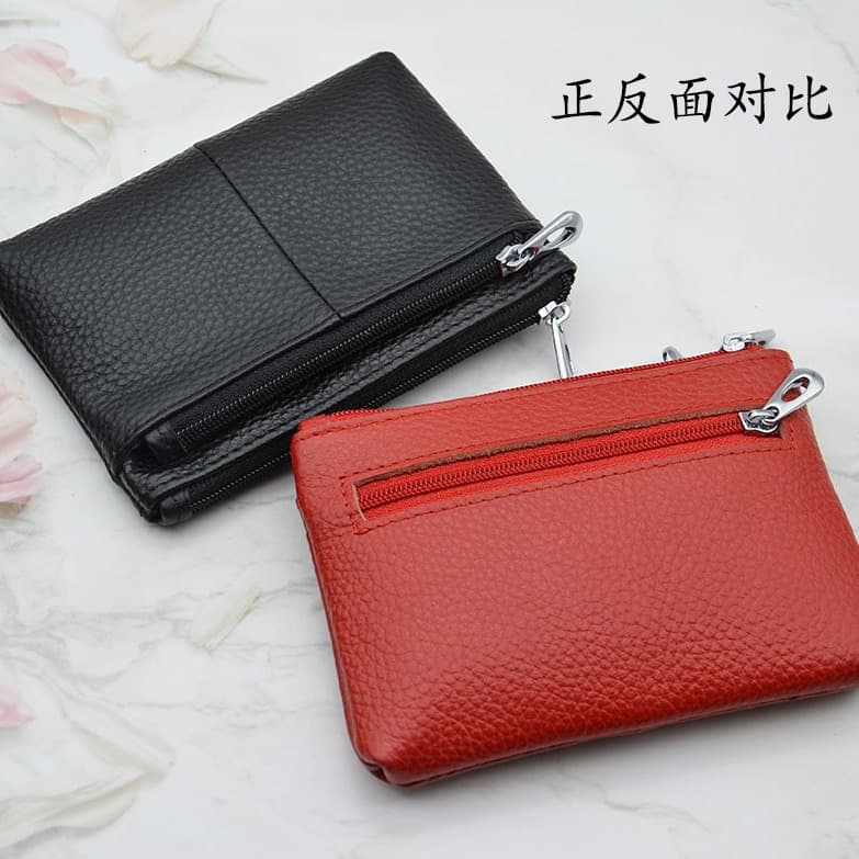 (Wholesale), leather wallet, travel card and cardholder case, coins, key bag, cowhide, Korean style, genuine leather 2