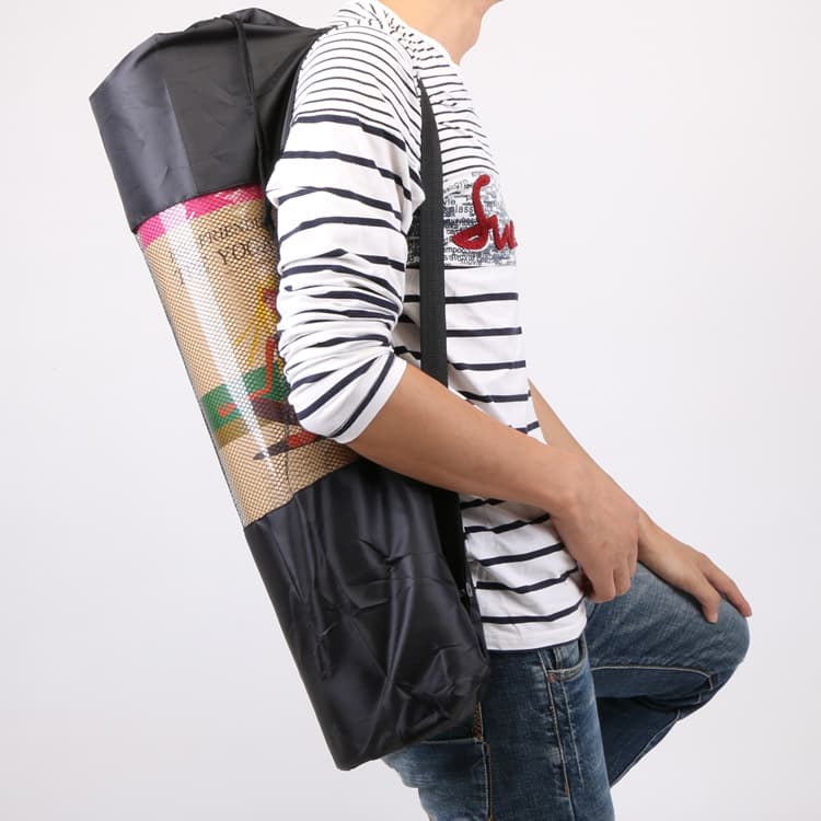 Yoga mats yoga bag 70*25cm yoga pad mesh webbing widening yoga bag net bag configuration 4