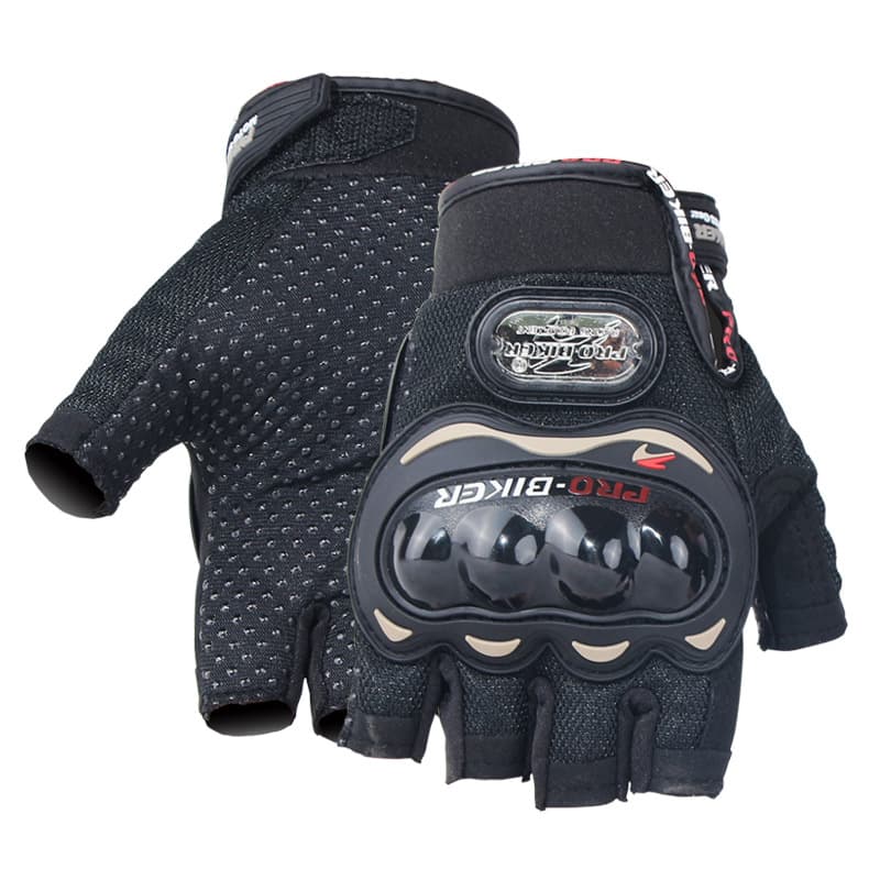 Non-slip travel gloves, off-road breathable racing car, fingerless 5