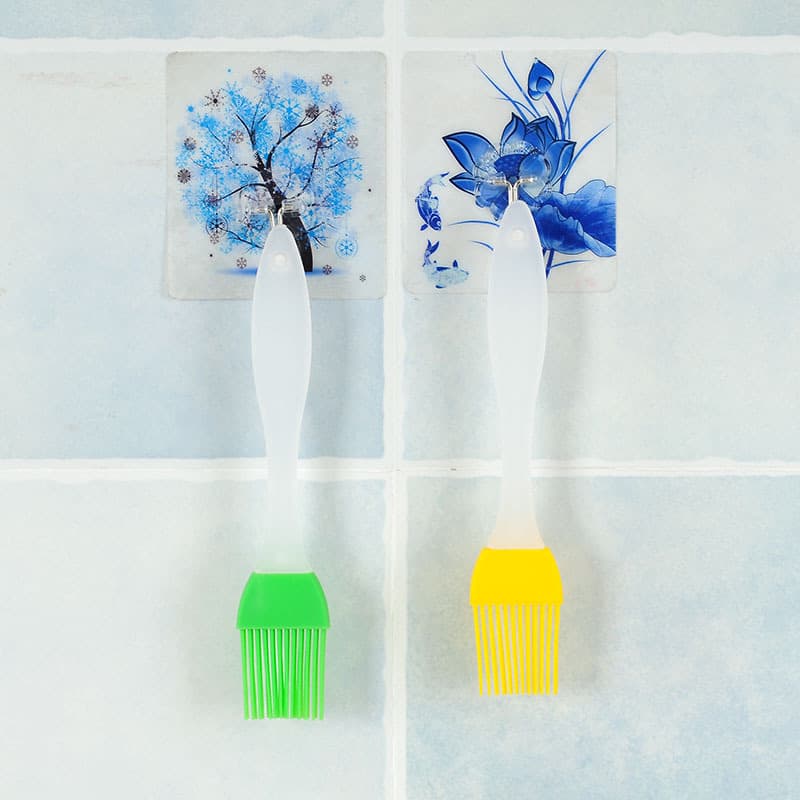 T barbecue tool split -type high temperature resistant barbecue brush kitchen baking cake oil brush wild barbecue silicone oil brush 5
