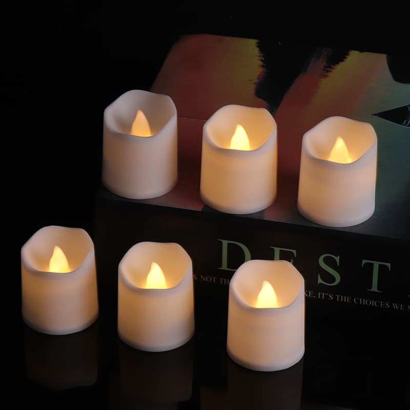 Wave electronic candlelight colorful LED electronic candle romantic creative marriage marriage celebration electronic candle manufacturer 2
