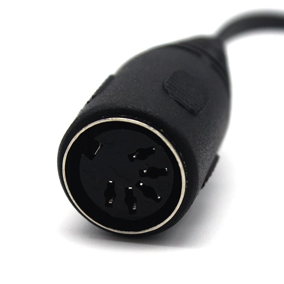 5-pin DIN female to 2RCA Lotus vintage audio equipment adapter cable 5 Pin Din Female audio cable 4