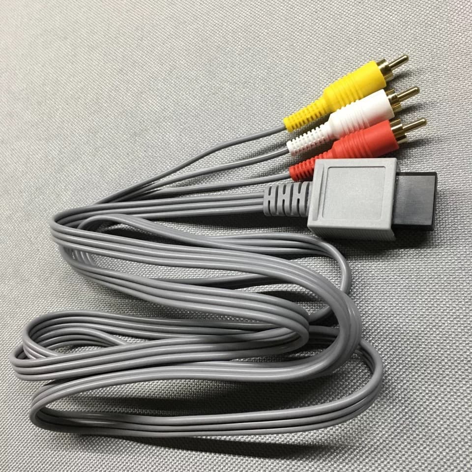 Suitable for Nintendo wii/wiiu game console video AV cable wii host connection TV audio video 4