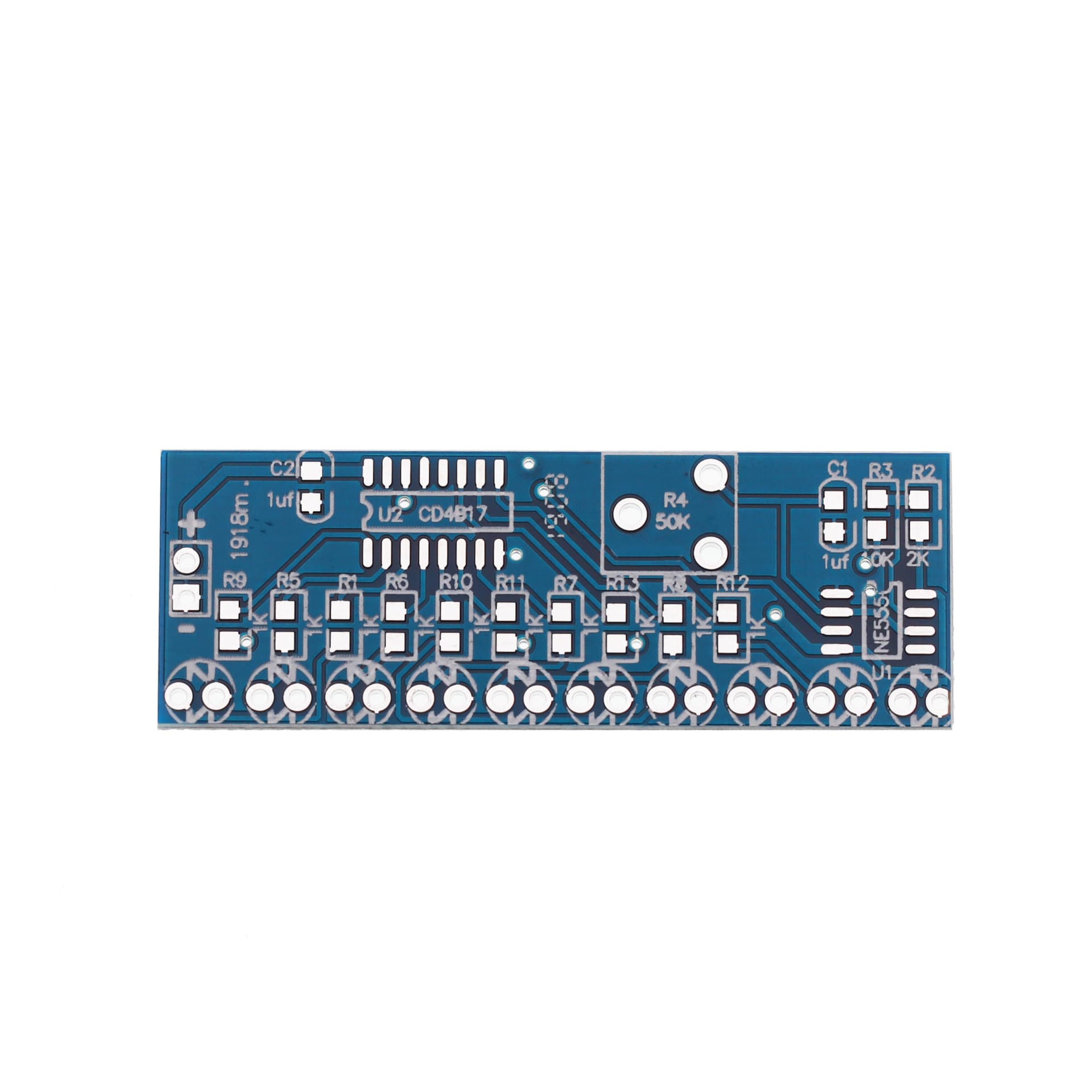 Film lamp DIY electronic production kit NE555+CD4017 Filial lamp electronics DIY bulk parts electronic kit 4