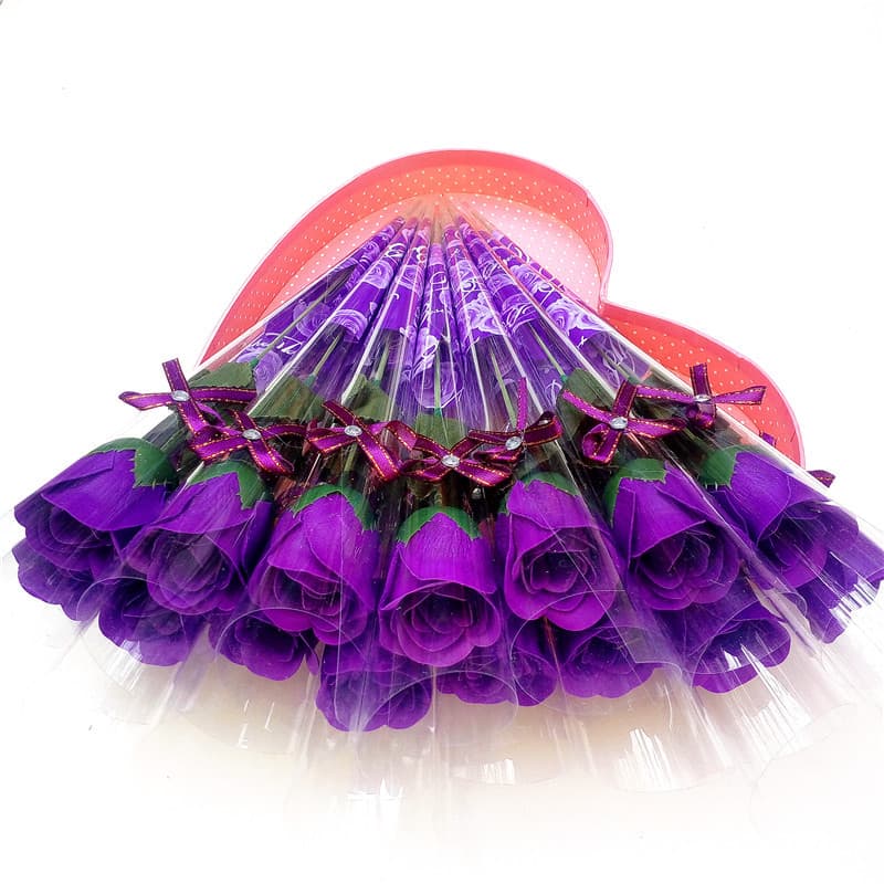 Soap contains rose for St. Valentine's Day, Birthday gift 5