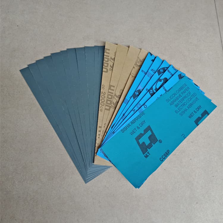 Factory wholesale water matte paper MT dry and wet double -use precision grinding polishing polishing, polishing wall furniture sandpaper water sandpaper 4
