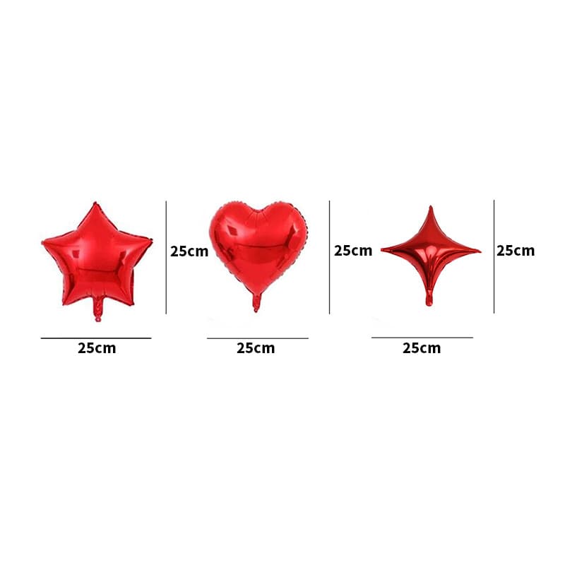 Balloon for St. Valentine's Day, evening dress, 10 inch 2
