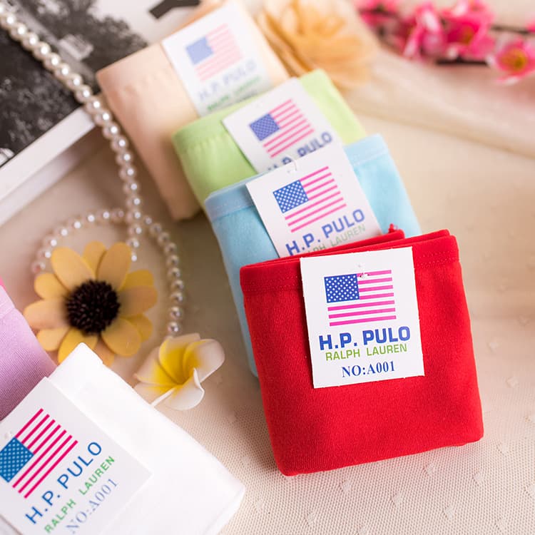 A001 Explosion cotton underwear Cotton panties wholesale candy color Simple women's solid color extended resistance to women's underwear 4