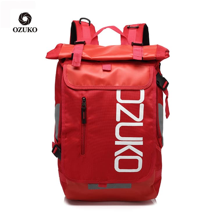 Backpack, laptop for work and office, for students, business version