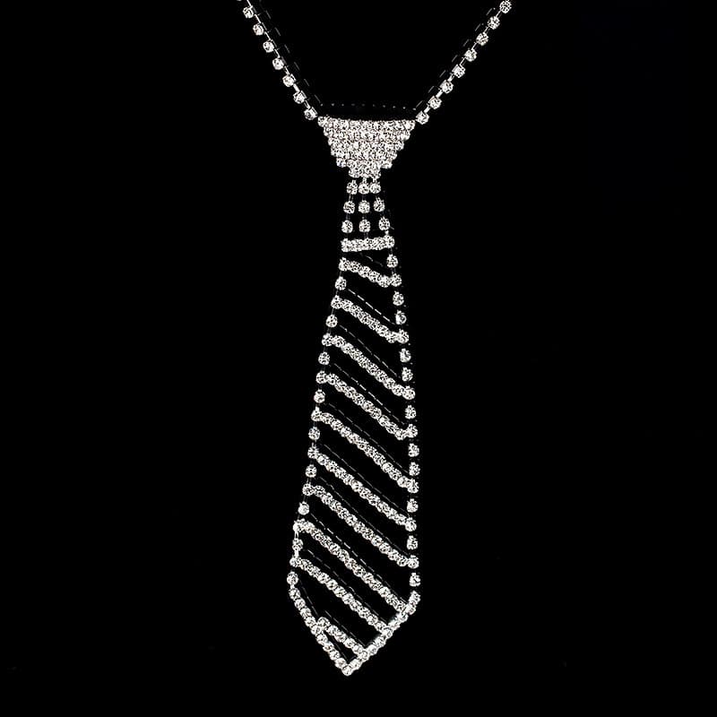 Long accessory, necklace, fashionable bow tie, European style 4