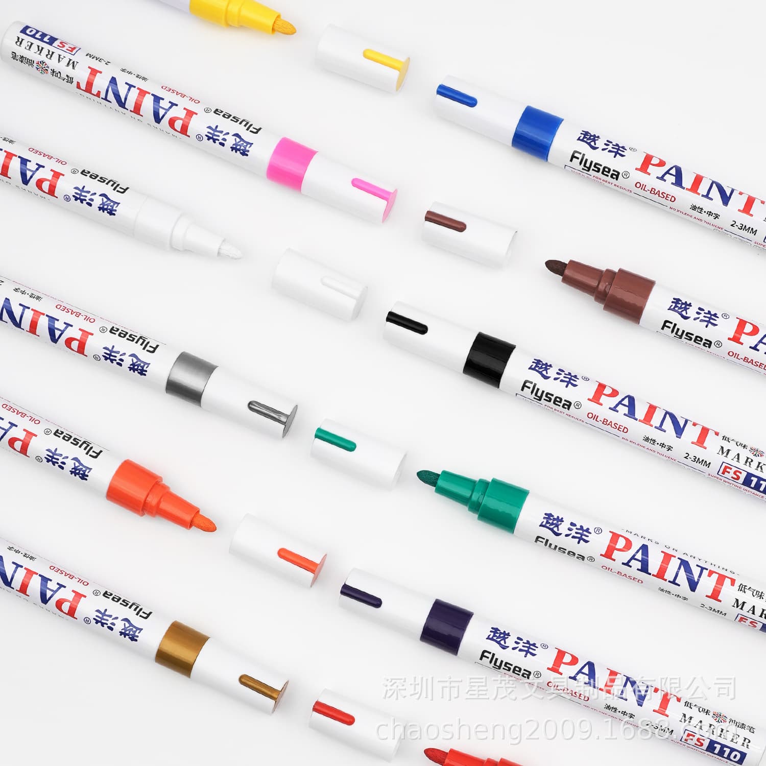 White Brush and Marker Set for Tires and Furniture 4