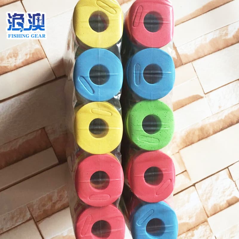 Outdoor fishing main line shaft color foam wound wiring wiring shaft axis Fishing accessories line shaft main coil wholesale 3