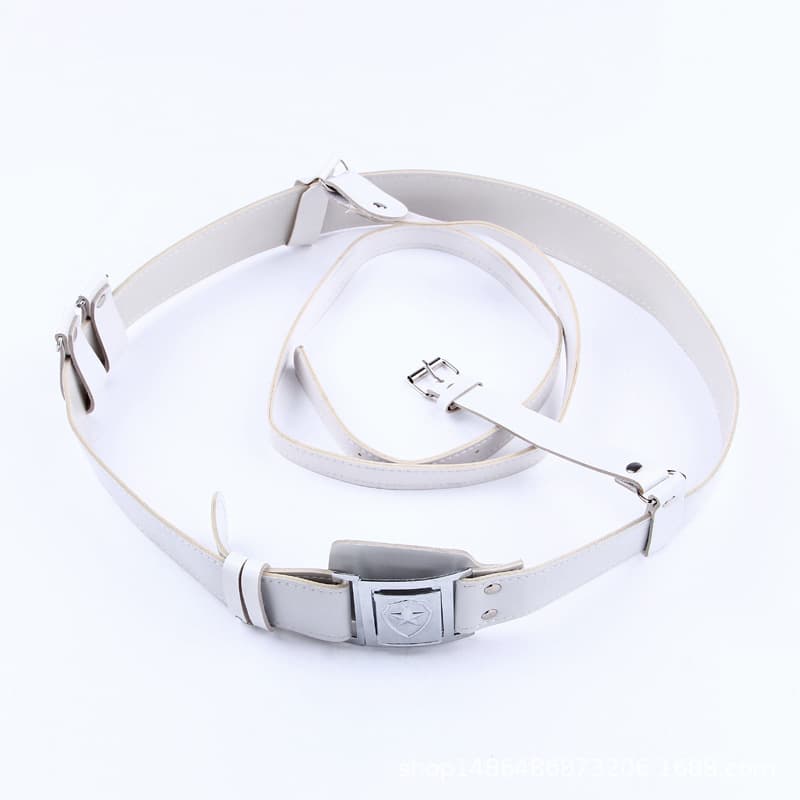 Bag strap, white belt 2
