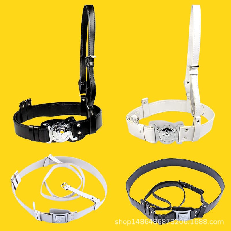 Bag strap, white belt