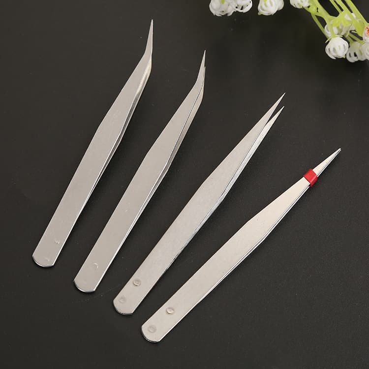 (Wholesale), hygienic tweezers stainless steel, increased thickness 2