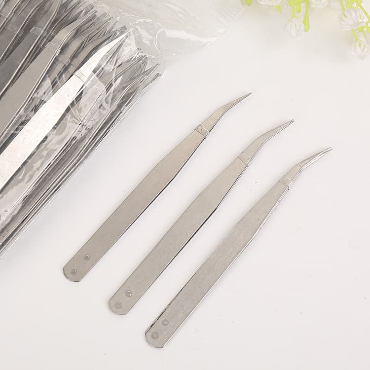 (Wholesale), hygienic tweezers stainless steel, increased thickness 5