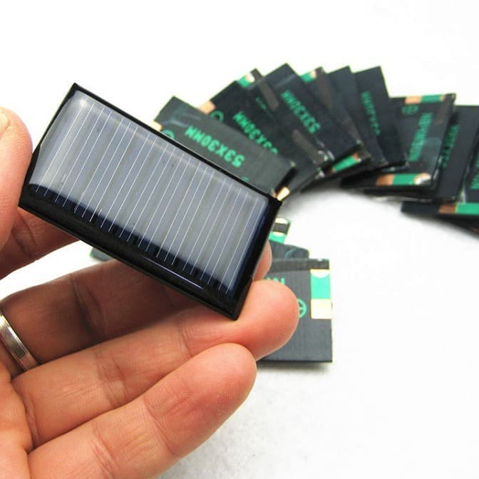 Garden lights, epoxy resin solar-powered, 53x, 30mm, 15W, 5v 2