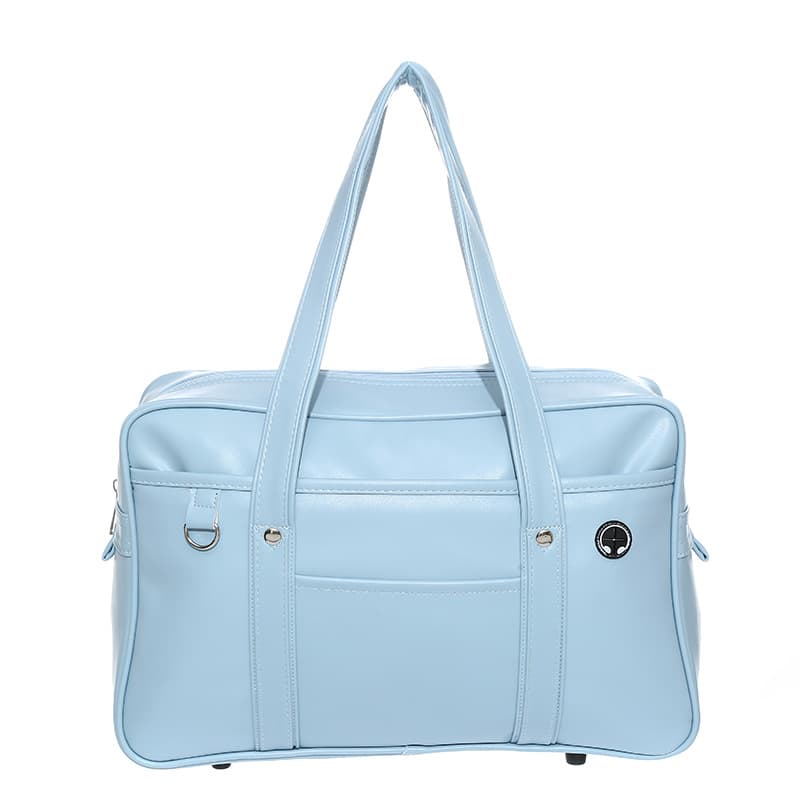 Polyurethane uniform for students, handheld purse, Japanese backpack, one-shoulder bag for men and women, JK style (Japanese school style), cosplay 2