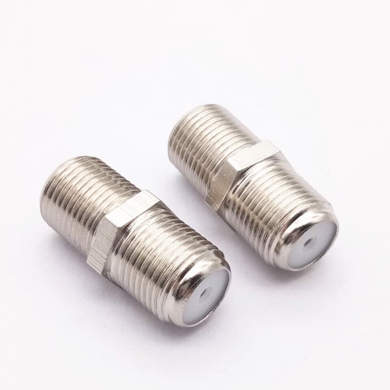 All Copper F Female to Female RF Connector Extension 3