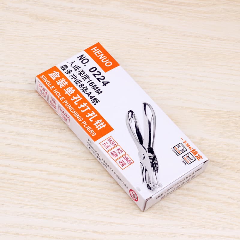 Hole puncher for documents, DIY, 3mm 2