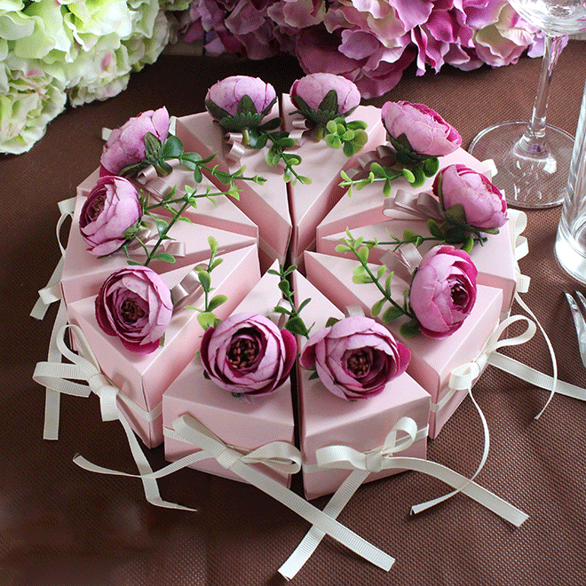 Creative retro high-end decorations, gift box, European style, DIY 3