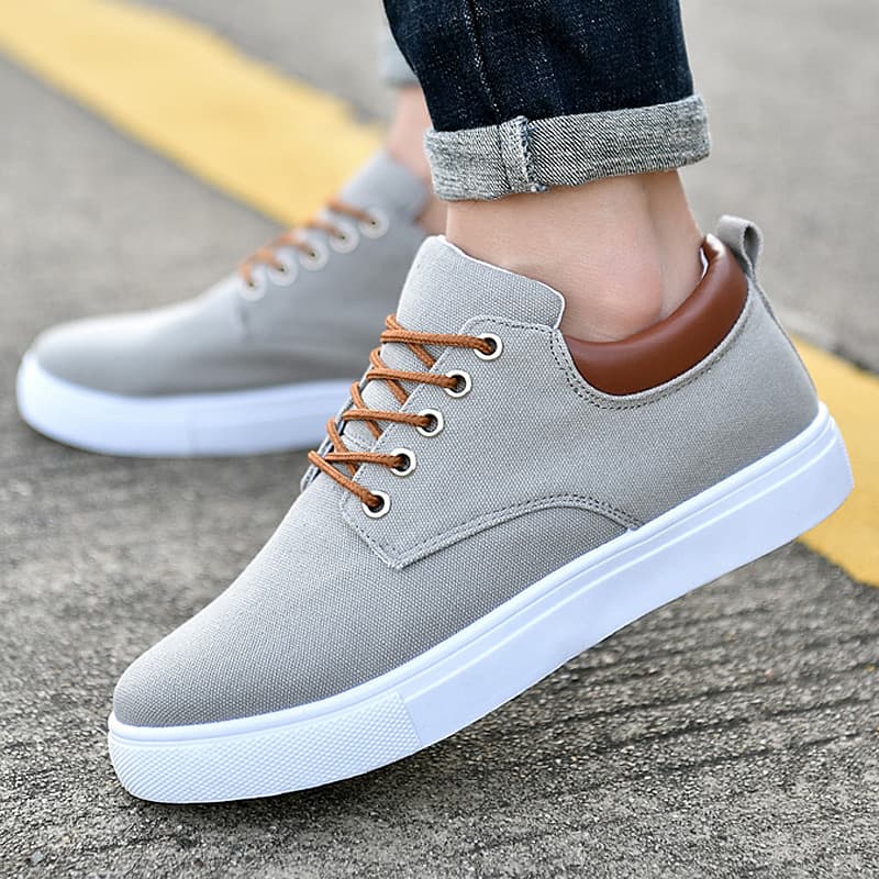 (Cross-border trading), cloth espadrilles, universal trend casual footwear, extra large sneakers, Aliexpress, Collection Year 2026, Korean style, plus size