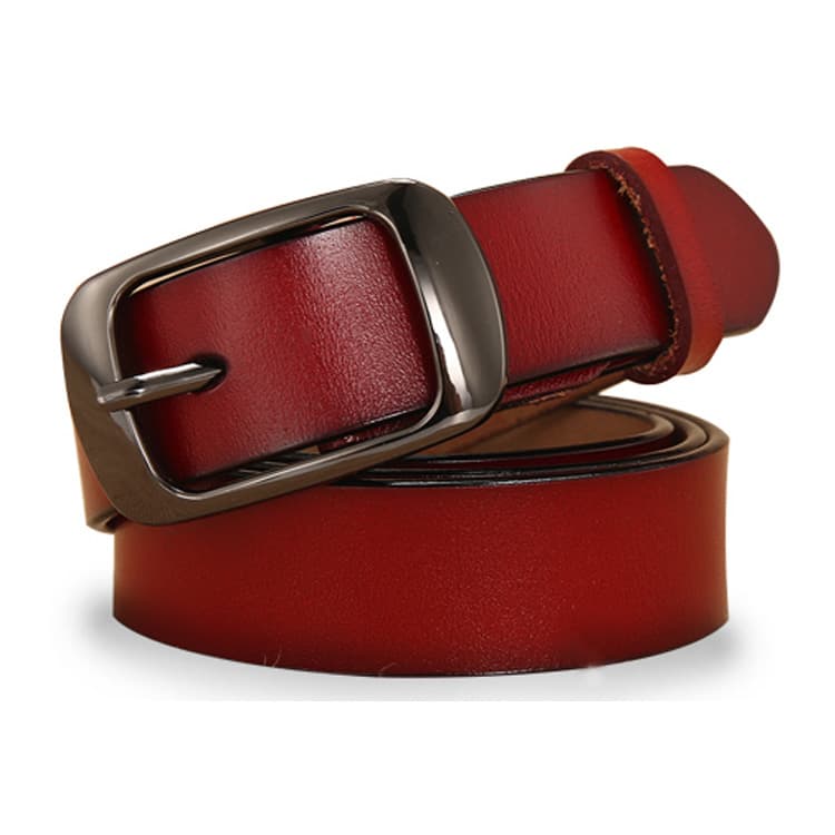 Universal leather belt, genuine leather, women's style 5
