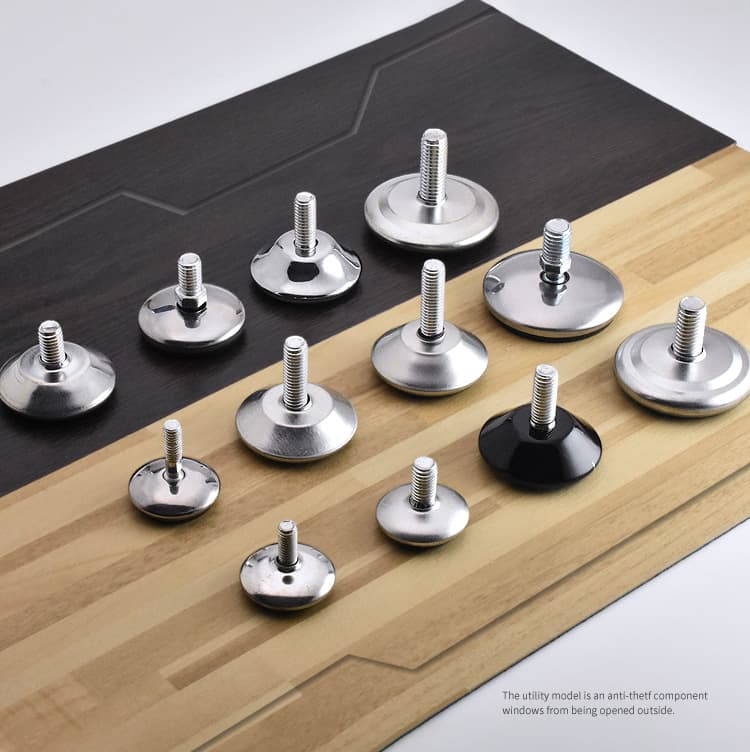 Adjustable foot adjustment table, chair cushion foot adjustment foot screw foot cushion furniture foot cushion shelves 4