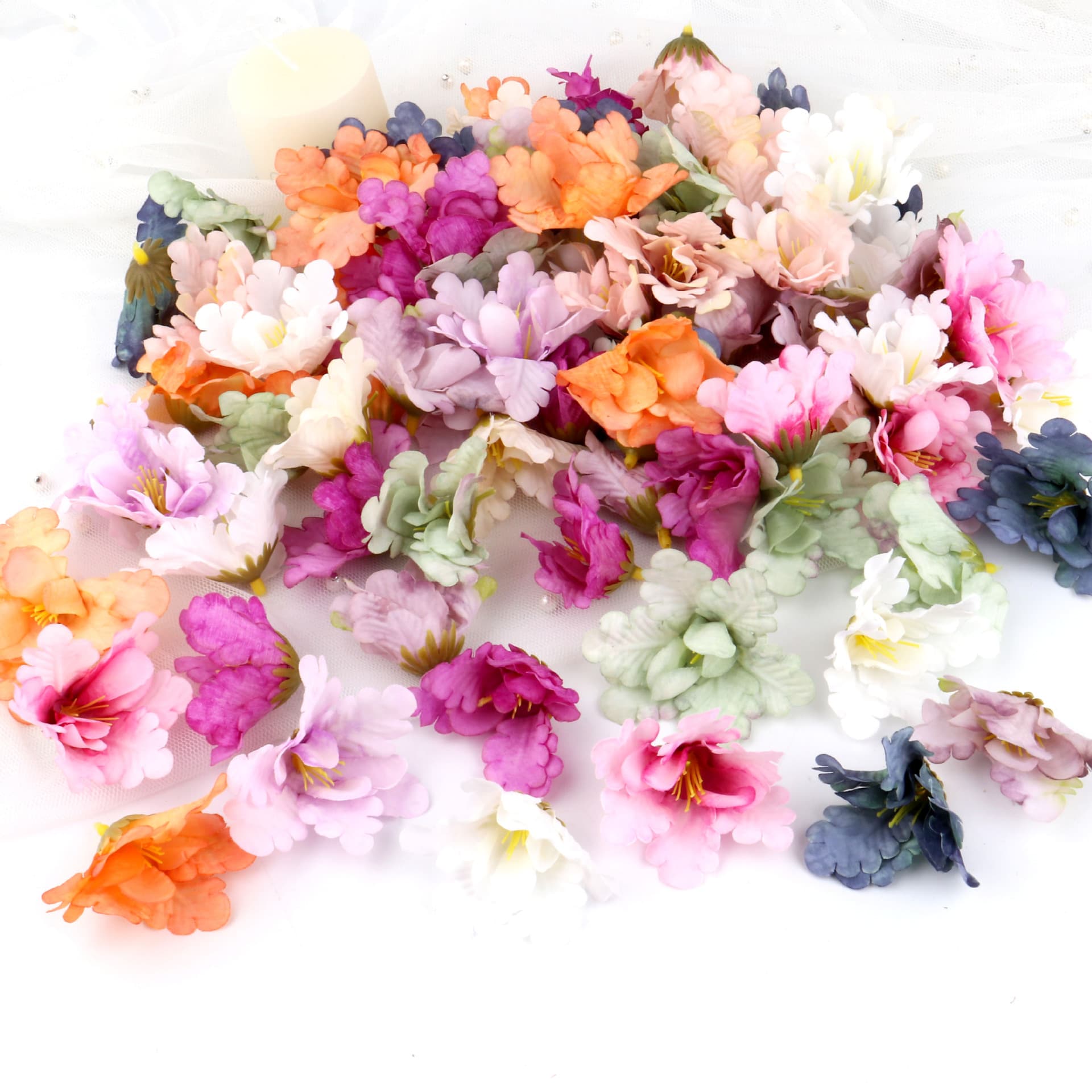 (Wholesale), hair accessory, accessories handmade, orchid, flowered, DIY 2