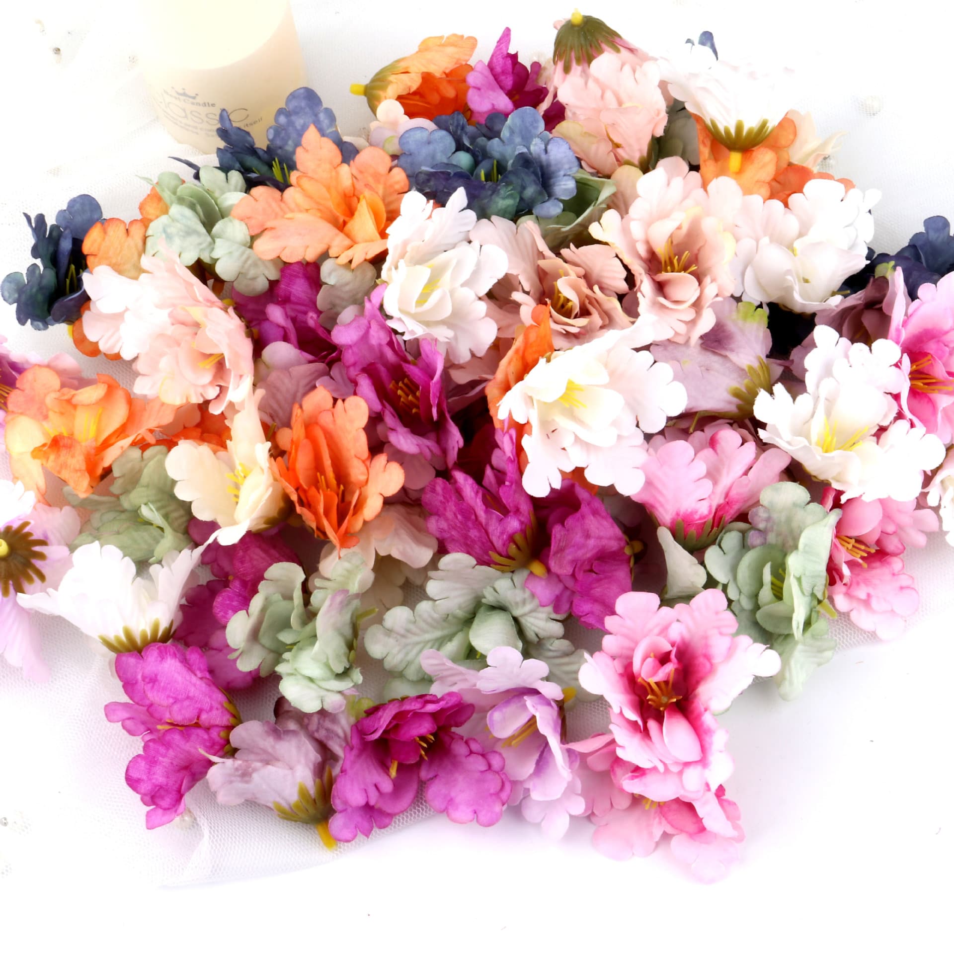 (Wholesale), hair accessory, accessories handmade, orchid, flowered, DIY 3