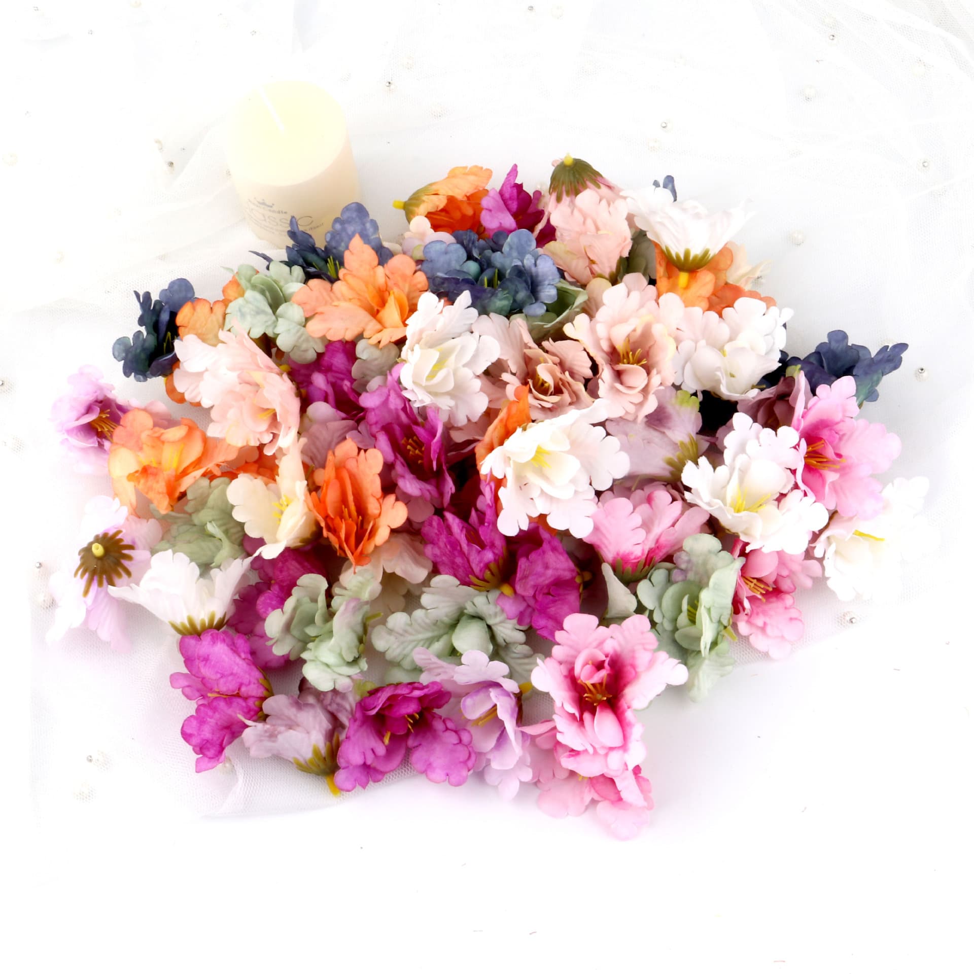 (Wholesale), hair accessory, accessories handmade, orchid, flowered, DIY 4