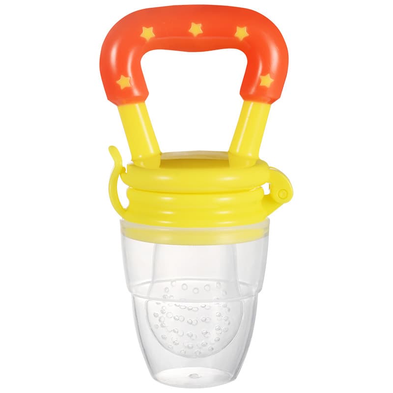 Children's chewy silicone mesh bag for fruits and vegetables for baby for supplementary food, tableware 4