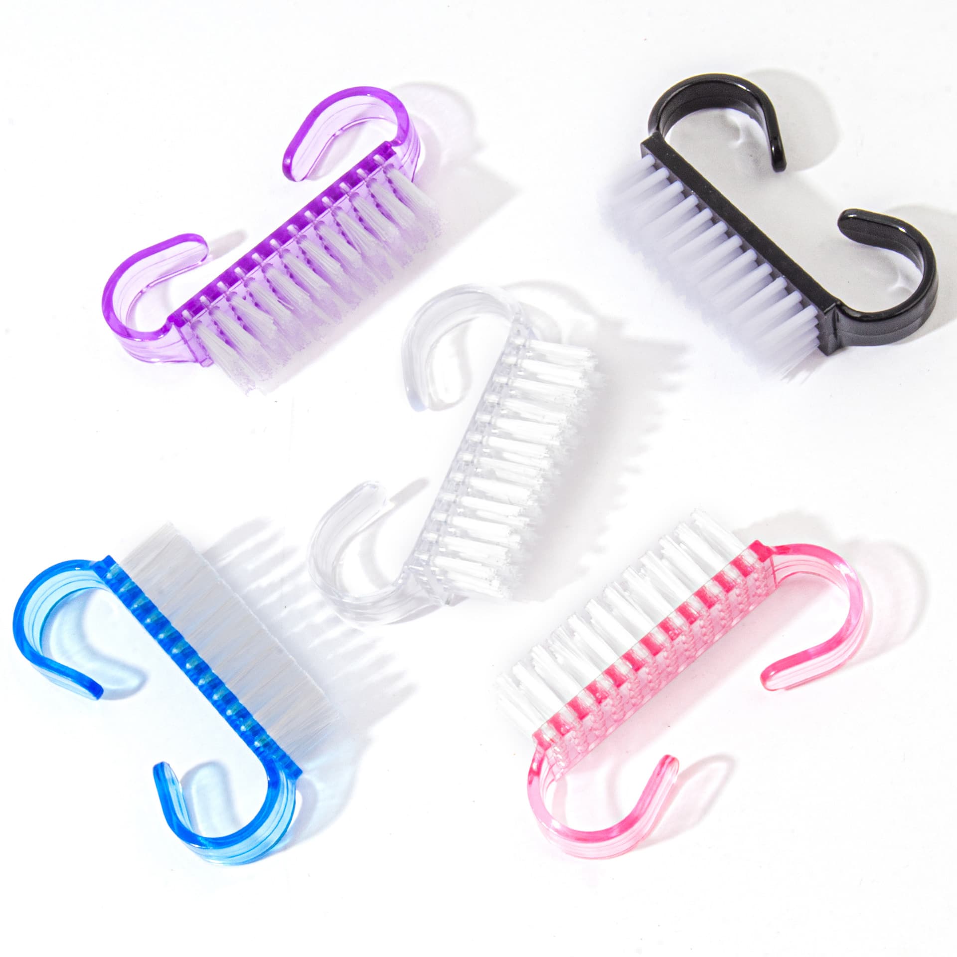 Small plastic brush for manicure, manicure tools set, direct factory sales 2