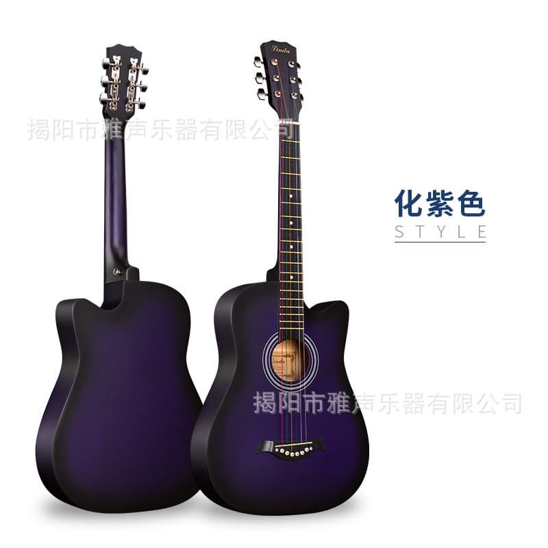 Guitar for beginners, musical instruments for students, practice, 38 inch 3