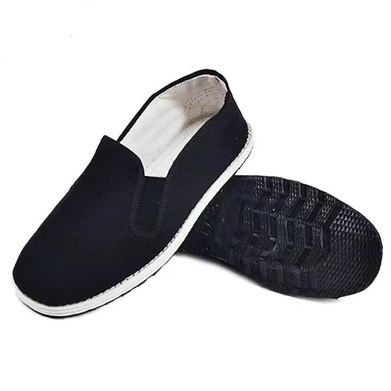 3520 cloth shoes, old Beijing elastic mouth lazy shoes, labor protection work shoes, round toe pump shoes, liberation shoes, durable soles 4
