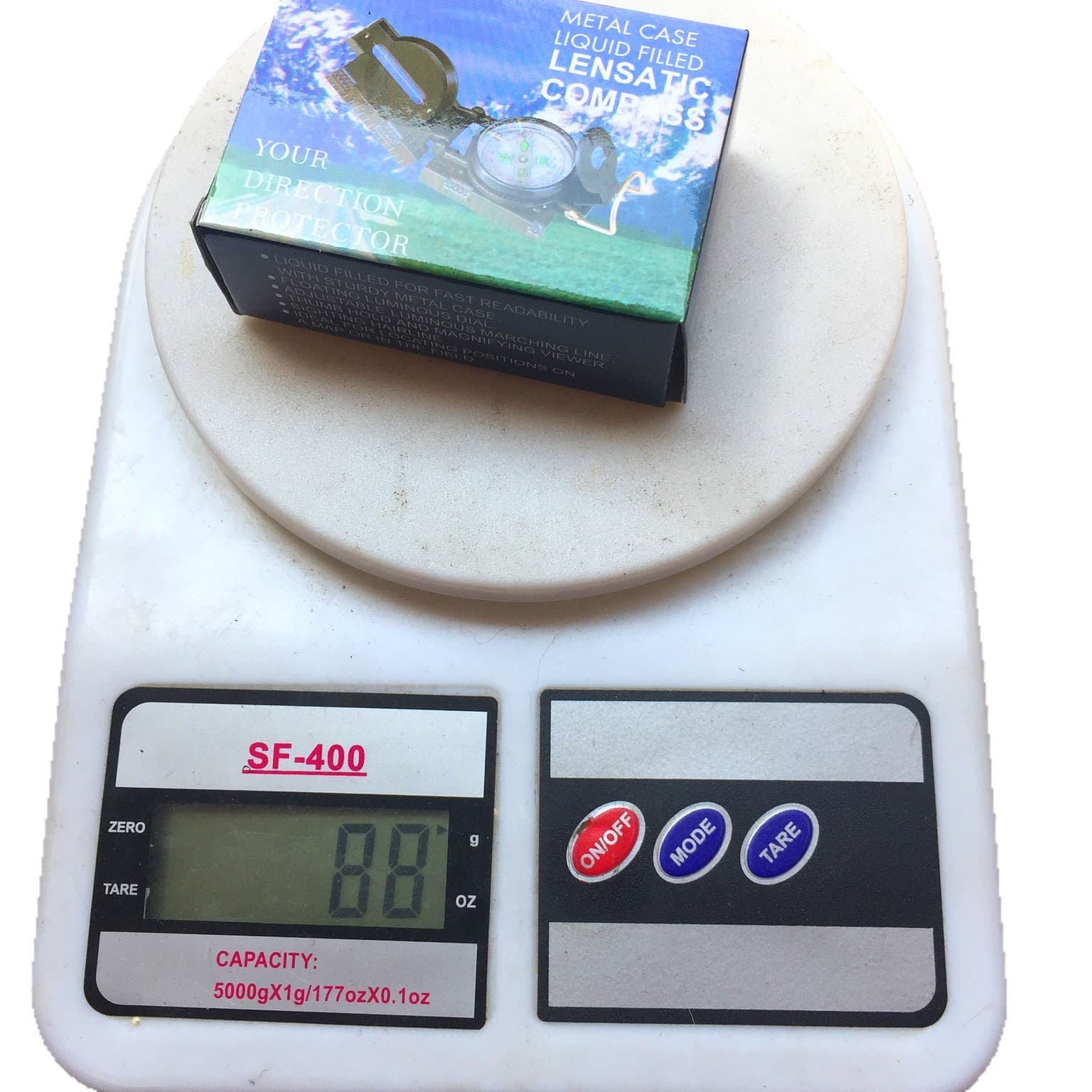 Outdoor multifunctional portable pointer pointer compass, outdoor compass, American single -soldier compass direction instrument 5