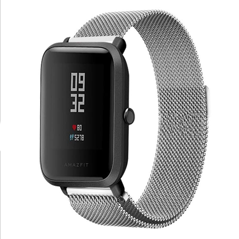 Applicable to Huami Amazfit2 Youth Sports Smart Watch 2TPU Silicon Glotner Steel Belt Milan Charger Direct Sales 5