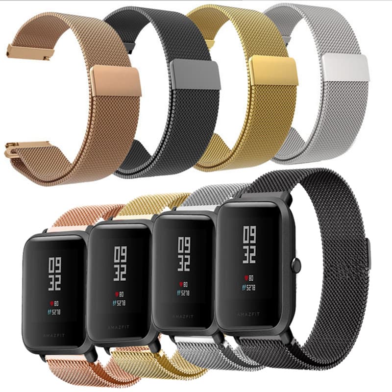 Applicable to Huami Amazfit2 Youth Sports Smart Watch 2TPU Silicon Glotner Steel Belt Milan Charger Direct Sales
