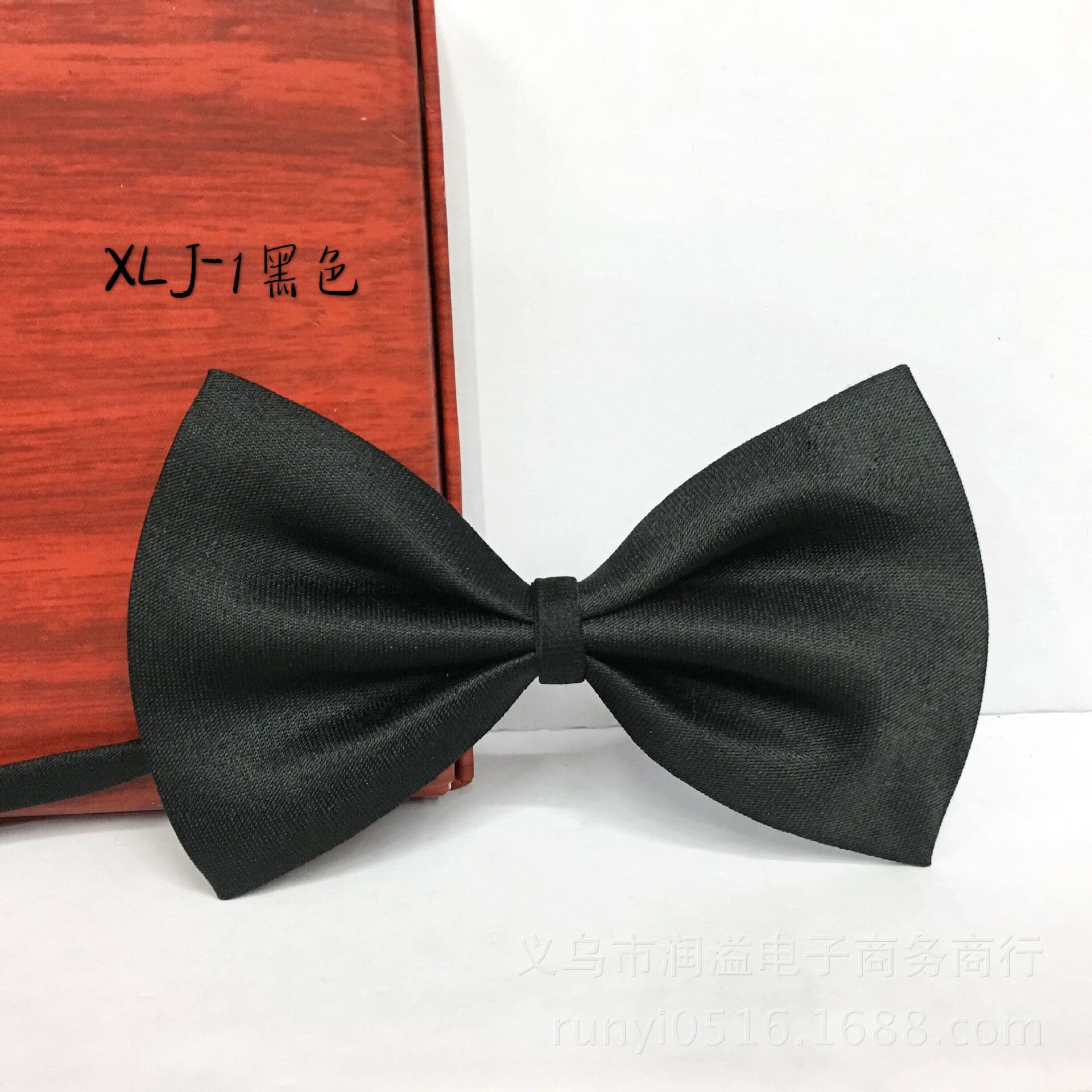 (Wholesale), children's bow tie with bow, polyester 2