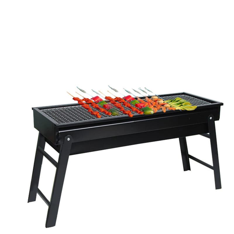 Barbecue oven outdoor smokeless folding grilling rack Small furnace Furnishing courtyard charcoal grilled stove portable oven barbecue machine 5