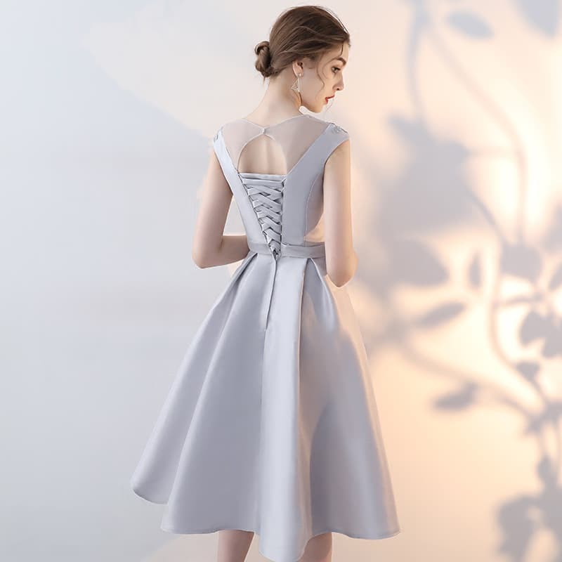Evening dress, Korean style, fitted 4