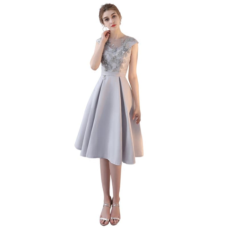 Evening dress, Korean style, fitted 5
