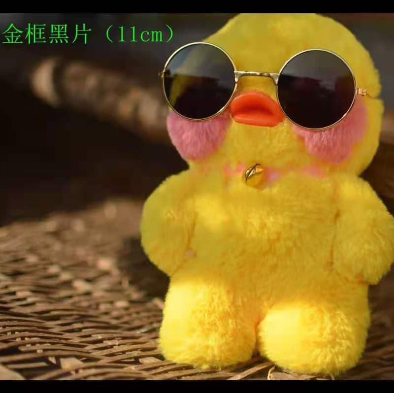 (Wholesale), creative glasses, trend sunglasses, cotton toy, doll, cat, pet 3