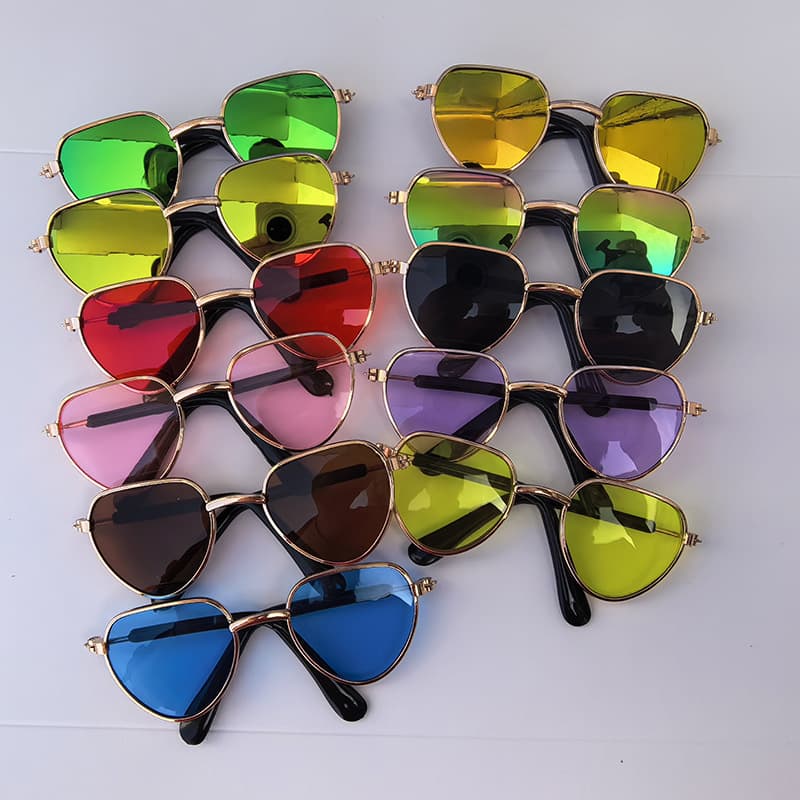 (Wholesale), creative glasses, trend sunglasses, cotton toy, doll, cat, pet 4