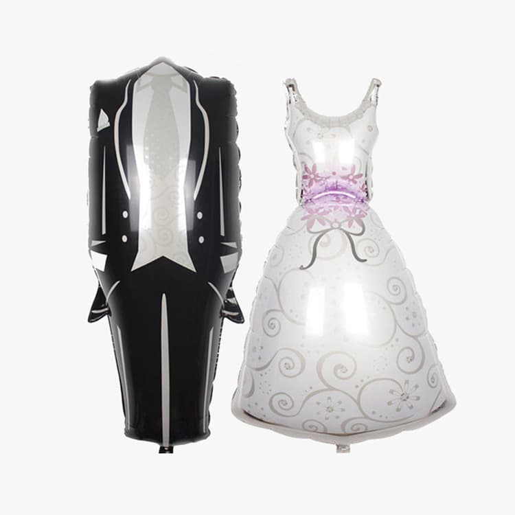 Big small nail decoration, balloon for bride, wedding dress for St. Valentine's Day 3