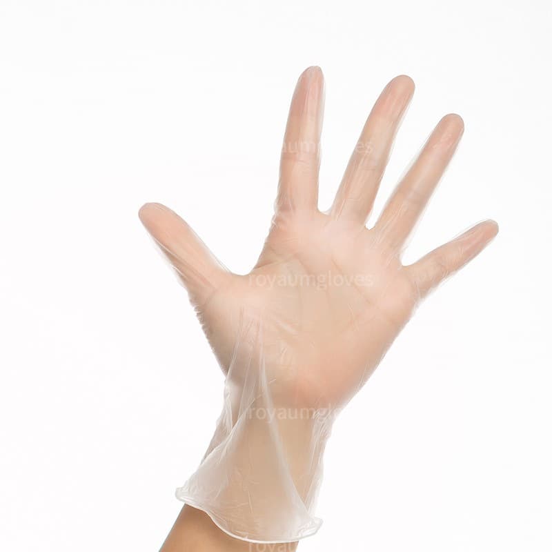 Disposable transparent gloves PVC 4