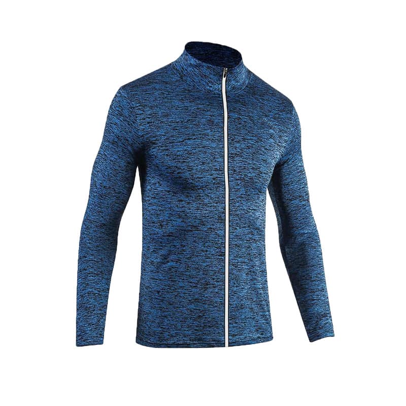 Basketball sports men's travel quick dry breathable jacket for gym with zipper, for running 5