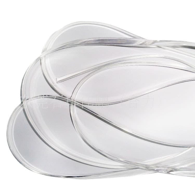 Transparent protective plastic straps PVC, tubular collar, Amazon 5