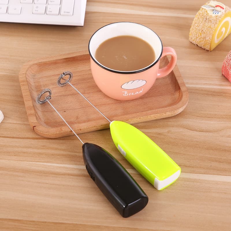 Handheld electric creative small breast pump for home use stainless steel, coffee mixing stick 2